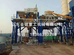 HLS120混凝土搅拌站
