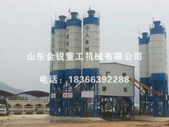 HLS180混凝土搅拌站