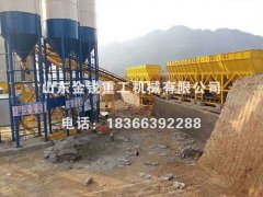 HLS120混凝土搅拌站